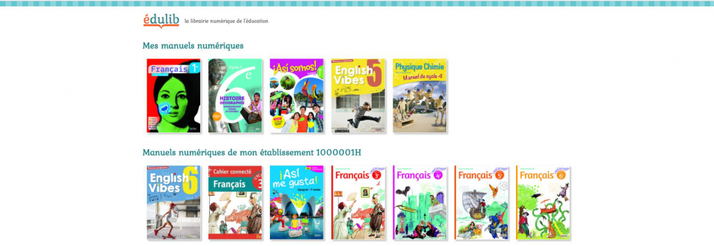 Mes manuels Edulib