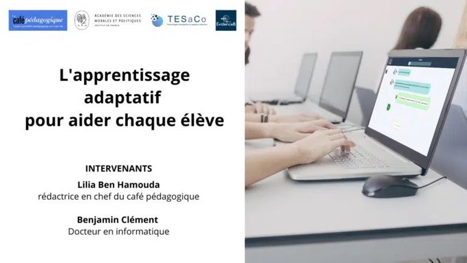 Une visioconférence sur l’apprentissage adaptatif mercredi 22 février