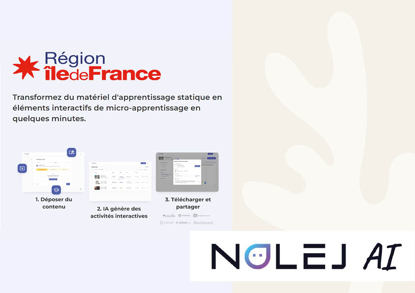 Découvrez la ressource numérique éducative Nolej AI !