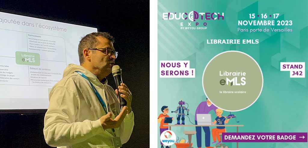 Retrouvez-nous du 15 au 17 novembre au salon Éducatech !