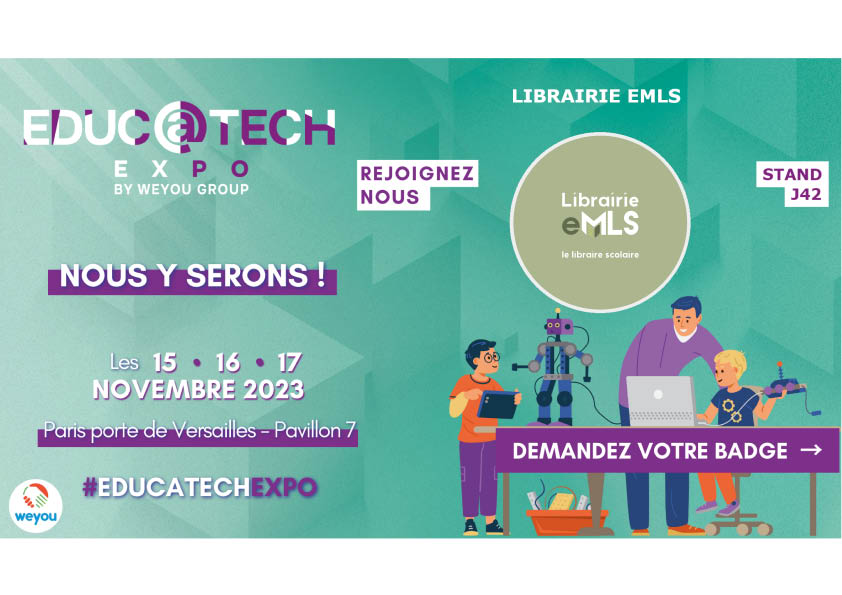 Retrouvez-nous du 15 au 17 novembre au salon Éducatech !