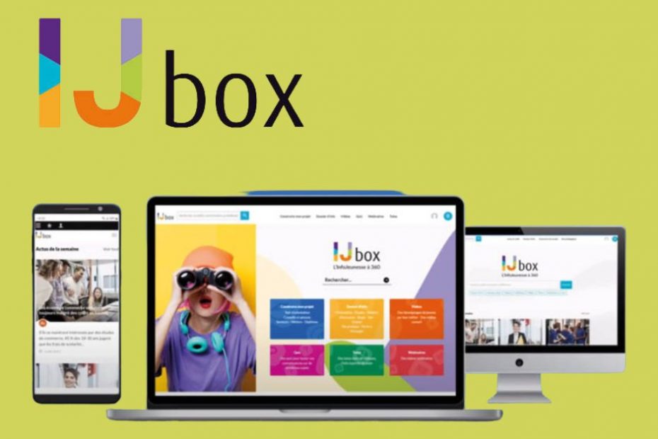 IJ box, service de veille et outil d'orientation présent sur les ENT