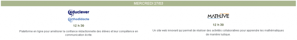 Explorez les ressources numériques éducatives de mars à avril, avec les 30 webinaires Éduc’Sources !