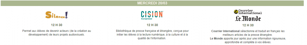 Explorez les ressources numériques éducatives de mars à avril, avec les 30 webinaires Éduc’Sources !