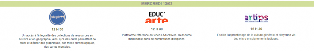 Explorez les ressources numériques éducatives de mars à avril, avec les 30 webinaires Éduc’Sources !